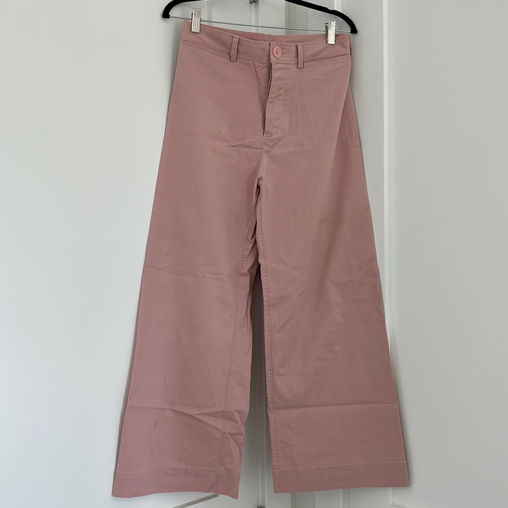 Emerson Thorpe chinos salmon pink size 4.